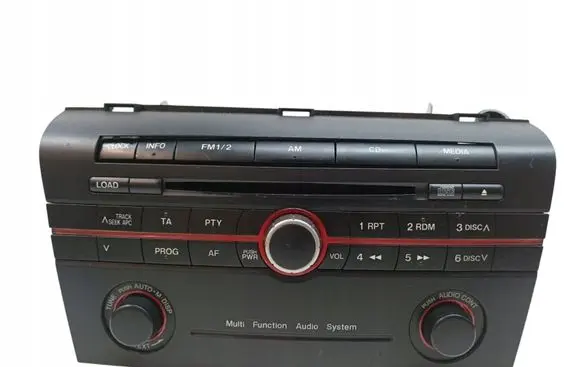 Mazda 3 I Radio/CD/DVD/GPS head unit 14794008