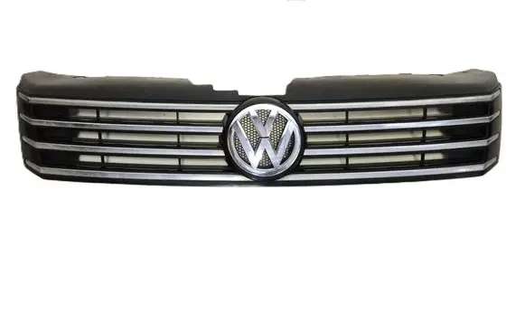 Volkswagen PASSAT B7 Front bumper upper radiator grill 3AA853651