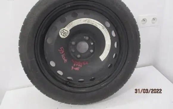 Fiat 500E R16 spare wheel 