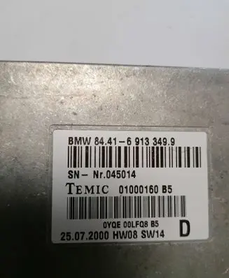 BMW 5 E39 Engine control unit/module ECU 844169133499 045014 01000160B5