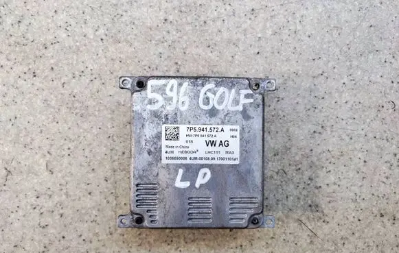 Volkswagen Golf VII LED ballast control module 7P5941572A33 7P5941572A