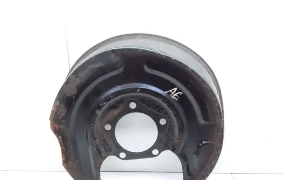 Volkswagen PASSAT B6 Rear brake disc plate dust cover 
