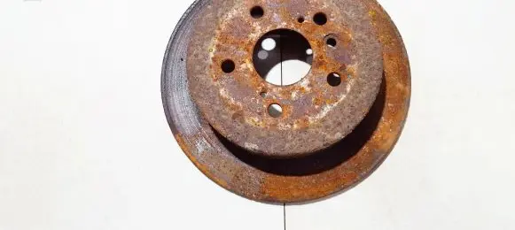 Toyota Avensis Verso Rear brake disc neventiliuojamas