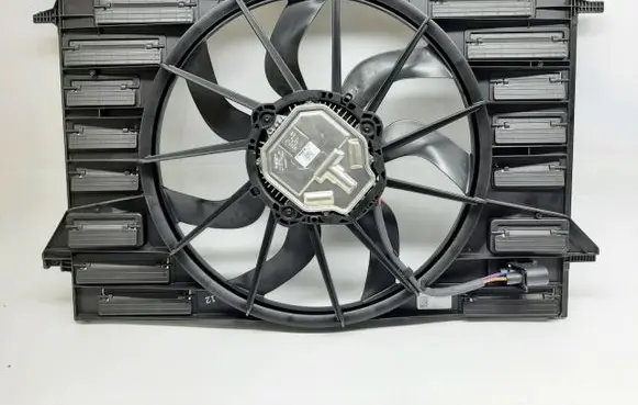 Audi A6 S6 C8 4K Electric radiator cooling fan 8W0959455T 8W0121003B