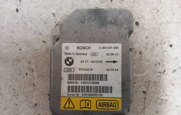 BMW X5 E53 Airbag control unit/module 65776912755 31691275500B 0285001458