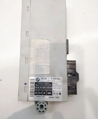 BMW 5 E60 E61 CAS control unit/module 6943854 5WK47995 2911ACAS2