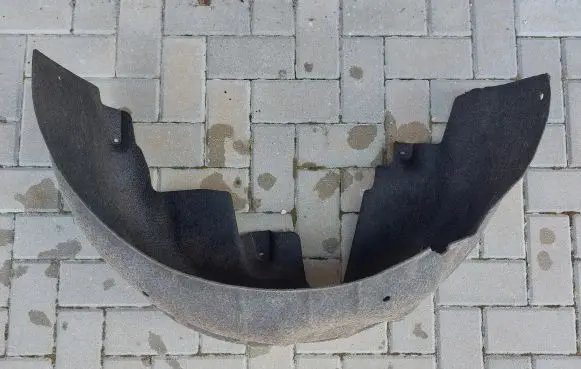 Volkswagen Golf VII Rear arch fender liner splash guards 5G9810972