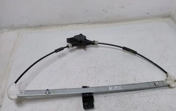 Rear window lifting mechanism without motor
