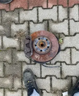 Mercedes-Benz A W169 Front wheel hub spindle knuckle xxxxxxxxxxx
