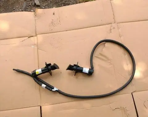 Audi R8 42 Headlight washer spray nozzle 420955970B 420955102A