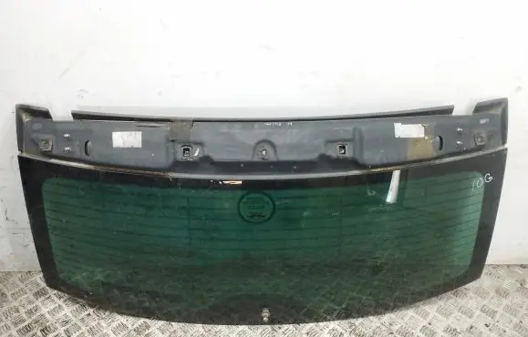 Volkswagen Touareg I Rear windscreen/windshield window 
