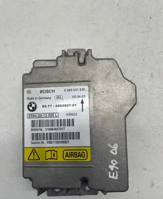 BMW 3 E90 E91 Airbag control unit/module 6964607 31696460701T 0285001530