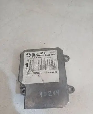 Skoda Roomster (5J) Airbag control unit/module 1C0909605K 5WK43125 48071005H