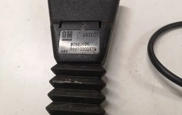 Opel Astra G Front seatbelt buckle 90560656