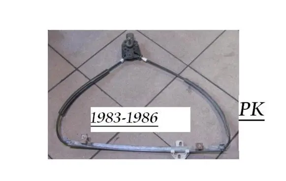 Volkswagen Golf II Front door manual window regulator 