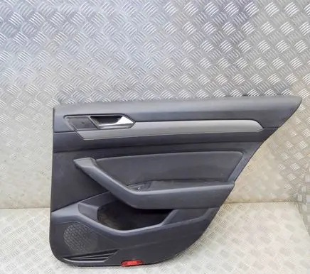 Rear door card panel trim
