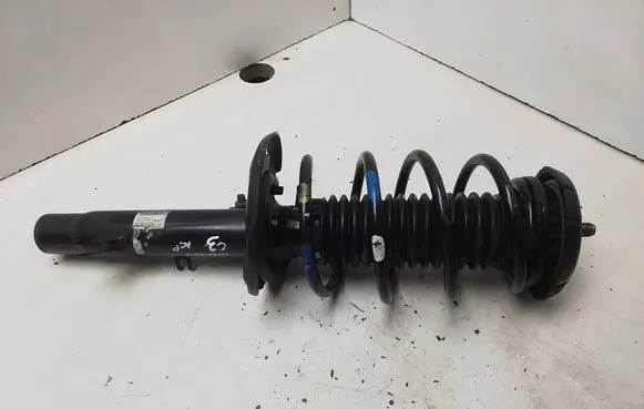 Front shock absorber with coil spring