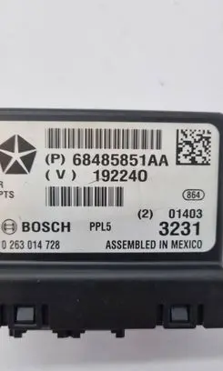 Chrysler Pacifica Parking PDC control unit/module 68485851AA 0263014728 192240