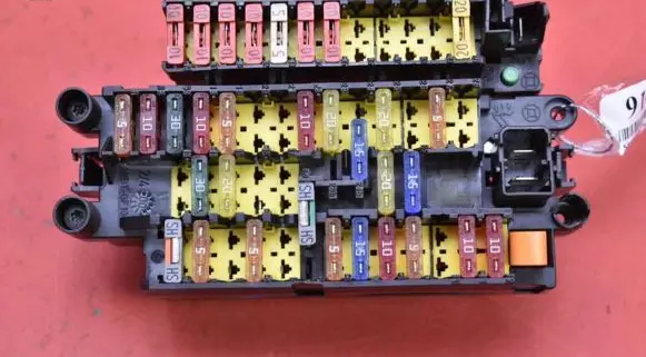 Peugeot 206 CC Fuse box set 9627791880