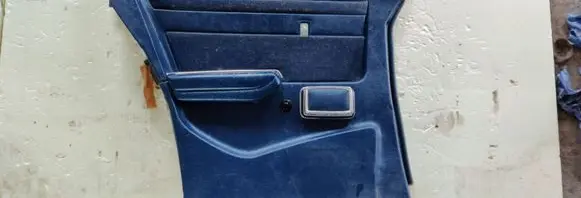 Mercedes-Benz SL R107 Rear seat side bottom trim 1076940969 12862