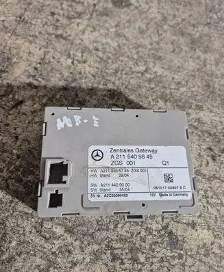 Mercedes-Benz E W211 Gateway control module A2115405645 A2114420000 A2115405745