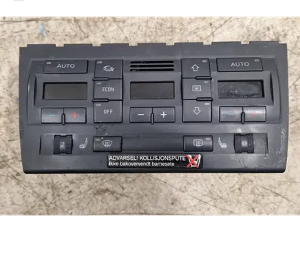 Audi A4 S4 B7 8E 8H Climate control unit 8E0820043BM 0885157