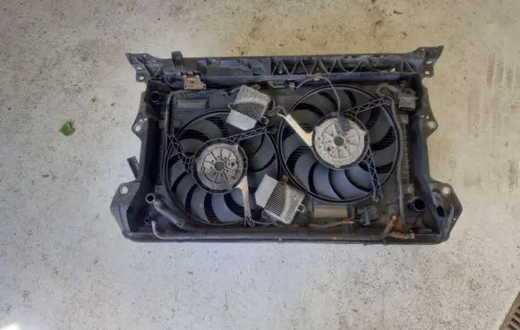 Volkswagen Phaeton Radiator support slam panel 3D0121207F 3D0121191J