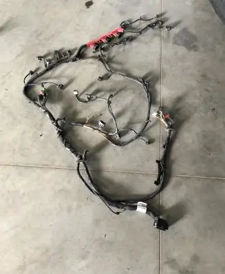 Audi Q7 4L Engine installation wiring loom 7P6971610 7P6971610BB