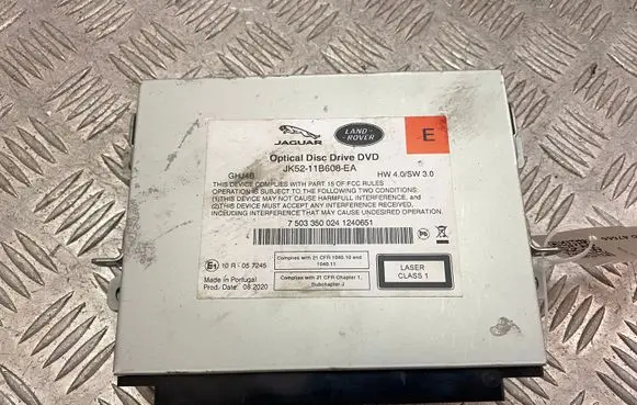 Navigation unit CD/DVD player