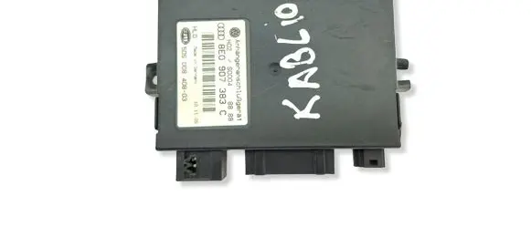 Volkswagen Touareg I Tow bar trailer control unit/module 8E0907383C 5DS00840803