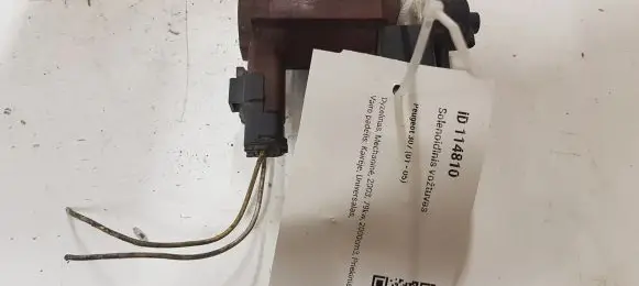 Peugeot 307 Turbo solenoid valve 70061200 9654282880