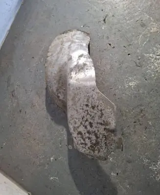 Heat shield in engine bay