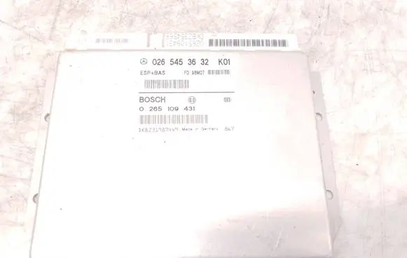 Mercedes-Benz A W168 ESP (stability system) control unit 0265453632 0265109431