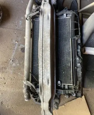 Audi A6 S6 C6 4F Radiator support slam panel 4F0805500B