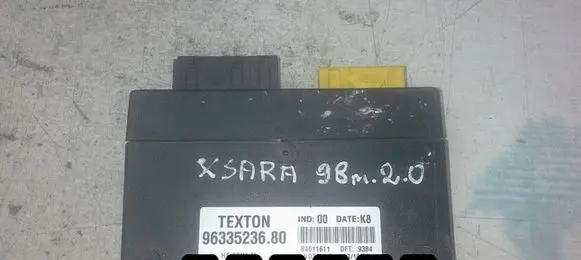 Citroen Xsara Engine control unit/module 96335236.80
