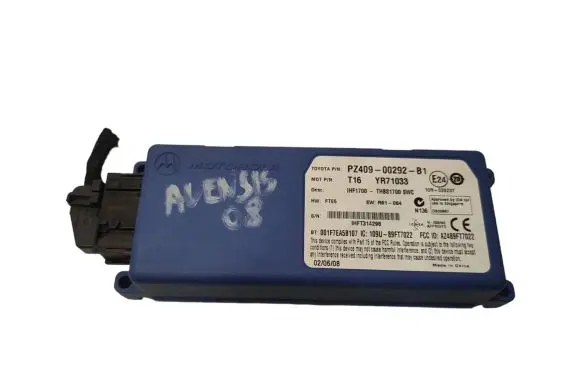 Toyota Avensis T250 Bluetooth control unit module PZ40900292B1 YR71033