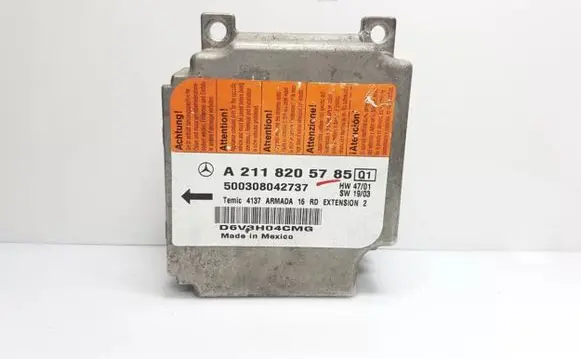 Mercedes-Benz C W203 Airbag control unit/module A2118205785