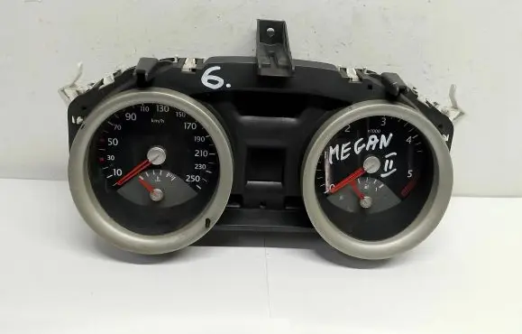 Renault Megane II Speedometer (instrument cluster) 8200399700