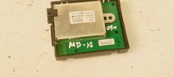 Mercedes-Benz A W169 Other control units/modules A1698200475 50110009 06170206253