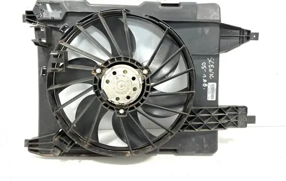 Renault Scenic II - Grand scenic II Radiator cooling fan shroud 8200151465 5020232