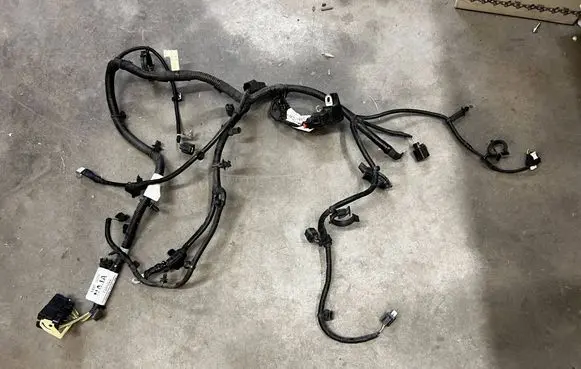 Engine installation wiring loom