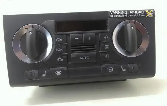 Audi A3 S3 8P Climate control unit 8P0820043N
