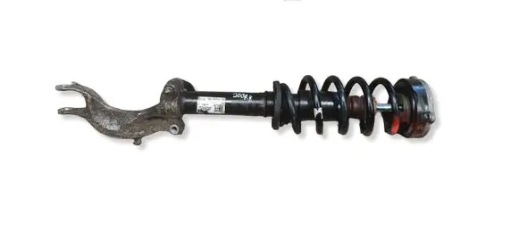 Audi Q7 4M Front shock absorber with coil spring 4M0031T