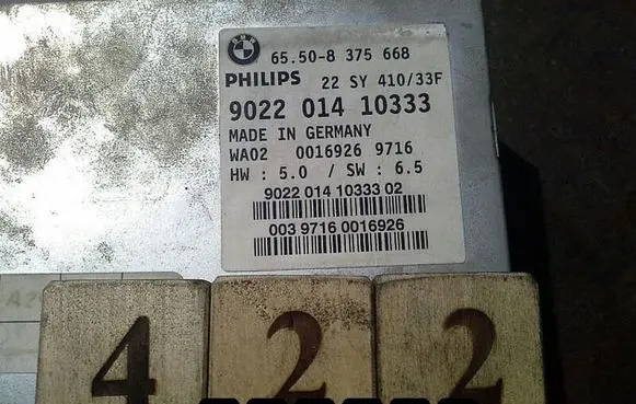 BMW 7 E38 Engine control unit/module 902201410333