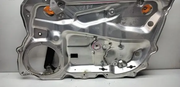 Front window lifting mechanism without motor
