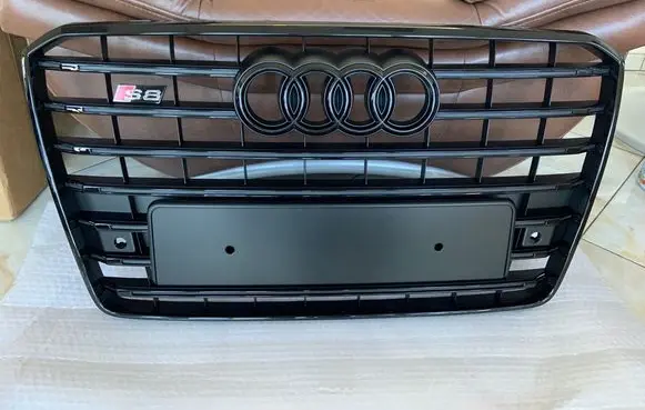 Audi A8 S8 D4 4H Front bumper upper radiator grill 4H0853651AH