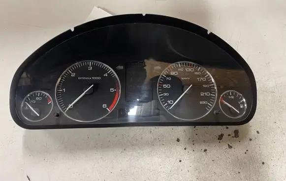 Peugeot 407 Speedometer (instrument cluster) 9658137280 A2C53014407 A2C53106695