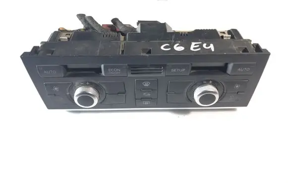 Audi A6 S6 C6 4F Climate control unit 4F1820043AF 4F0910043A 5HB00883350