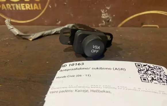 Honda Civic Traction control (ASR) switch M30489