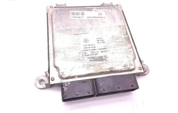 Mercedes-Benz Sprinter W906 Engine control unit/module A6519000601 A6519019400 28277619